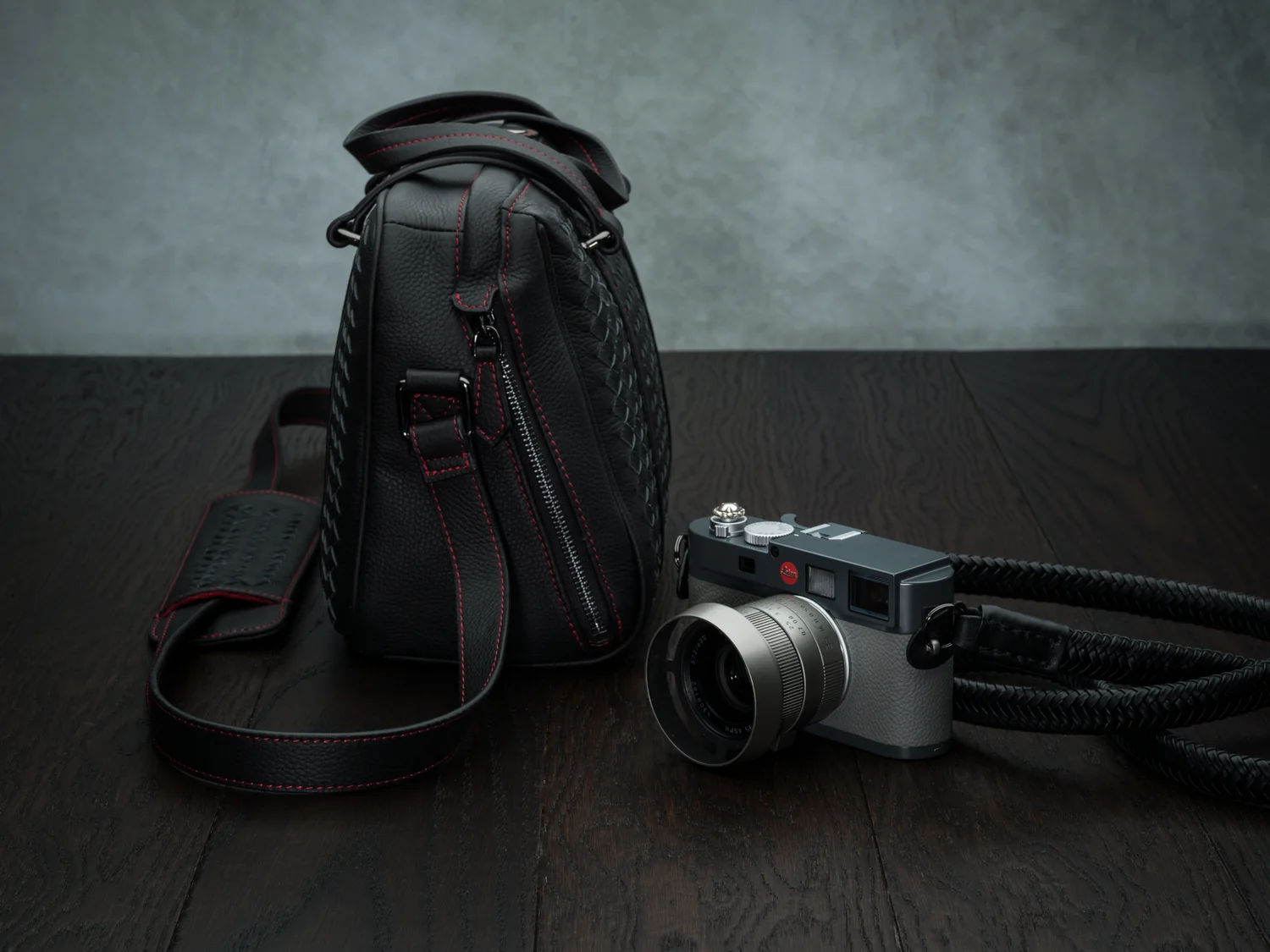 The Side Profile of the Calibre. The back is a straight vertical line and the front is angled for styling