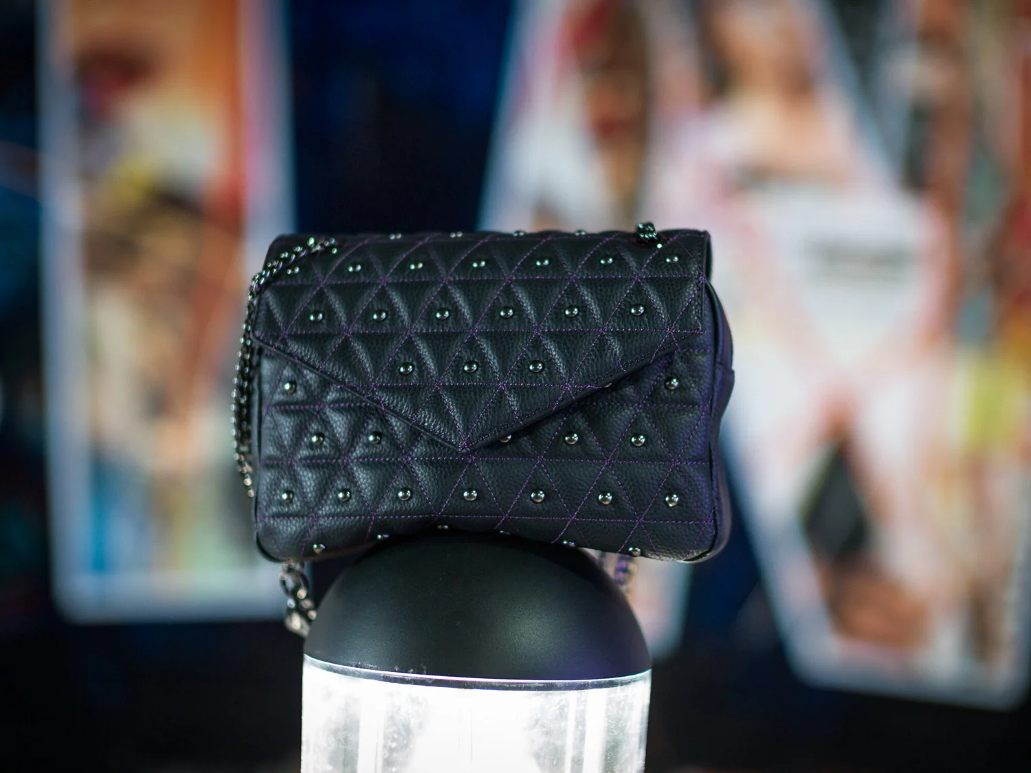The Vi Vante "Crush" Quilted Leather Ladies Purse Handbag, image 38