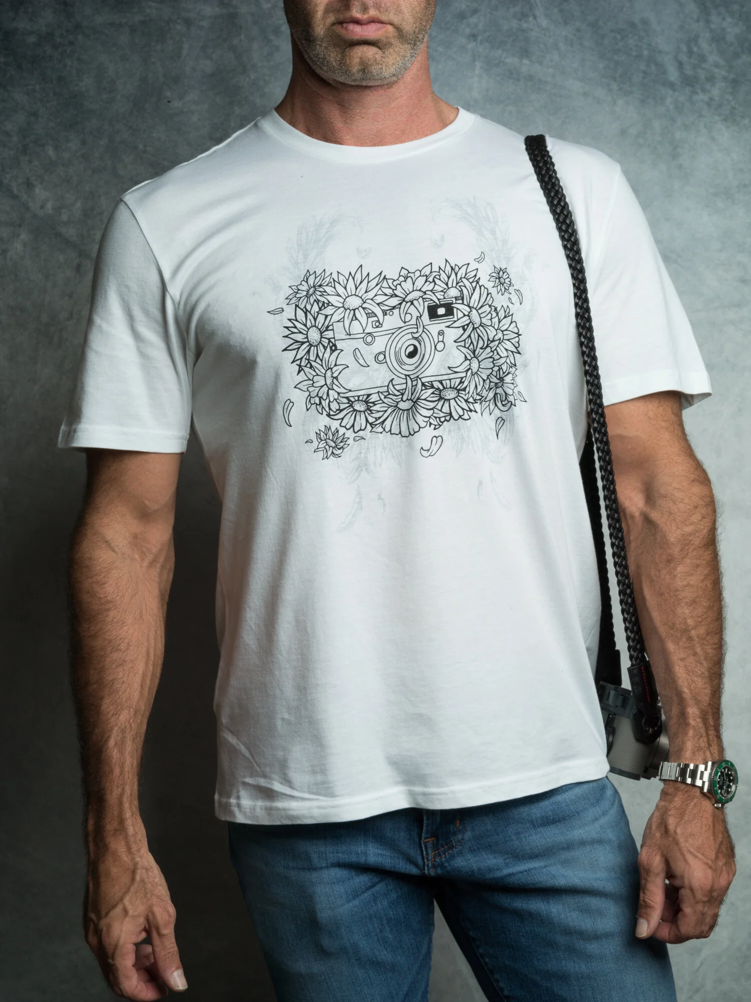 The Vi Vante "Camera Reborn" T-Shirt Mens Select Size, image 4