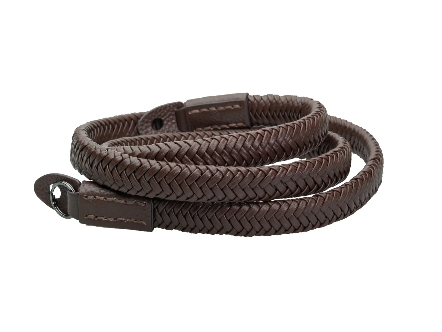 Vi Vante matador brown leather braided camera strap.jpg