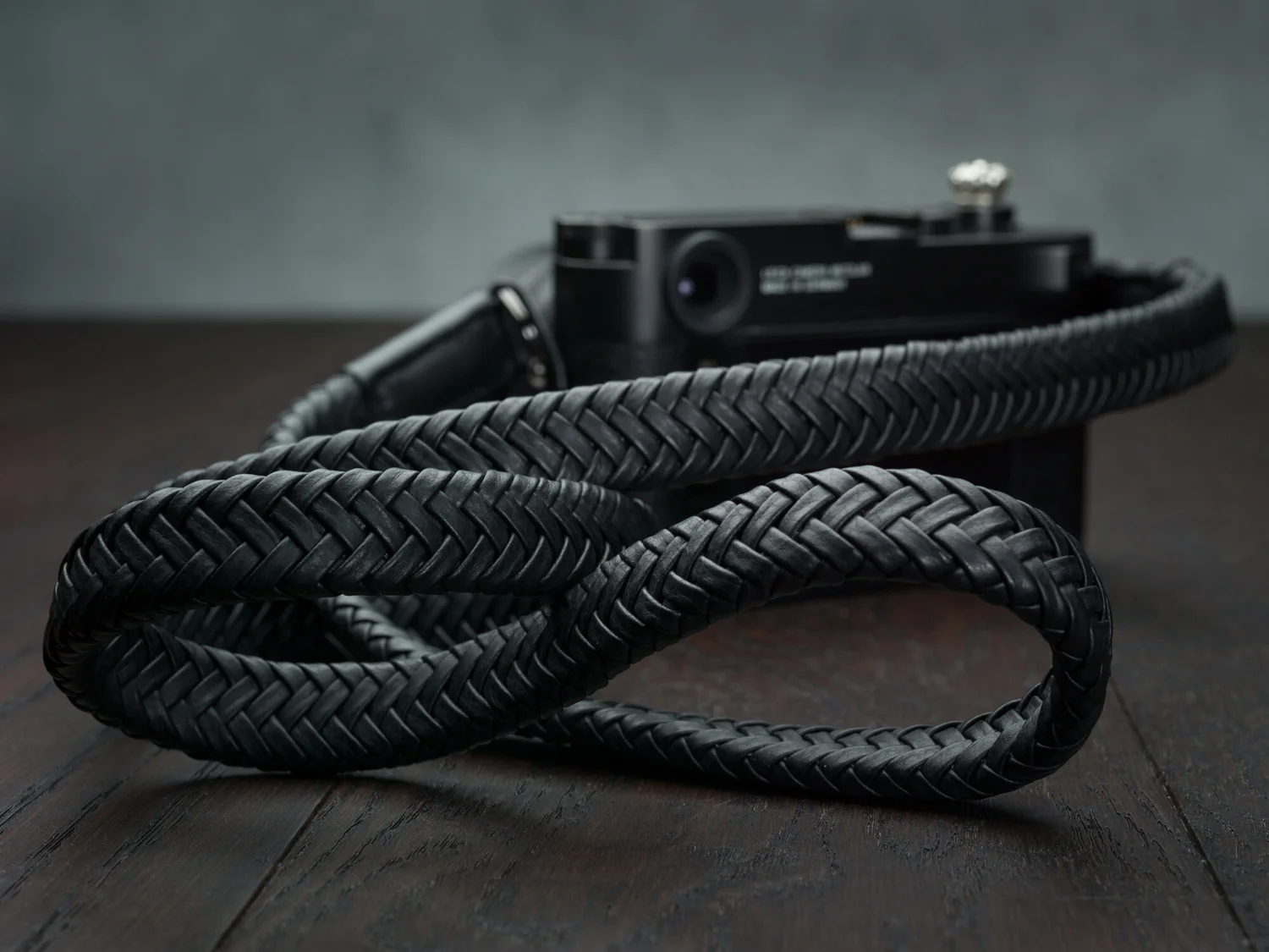 SHORT Custom Length Matador Noir Camera Strap 42"