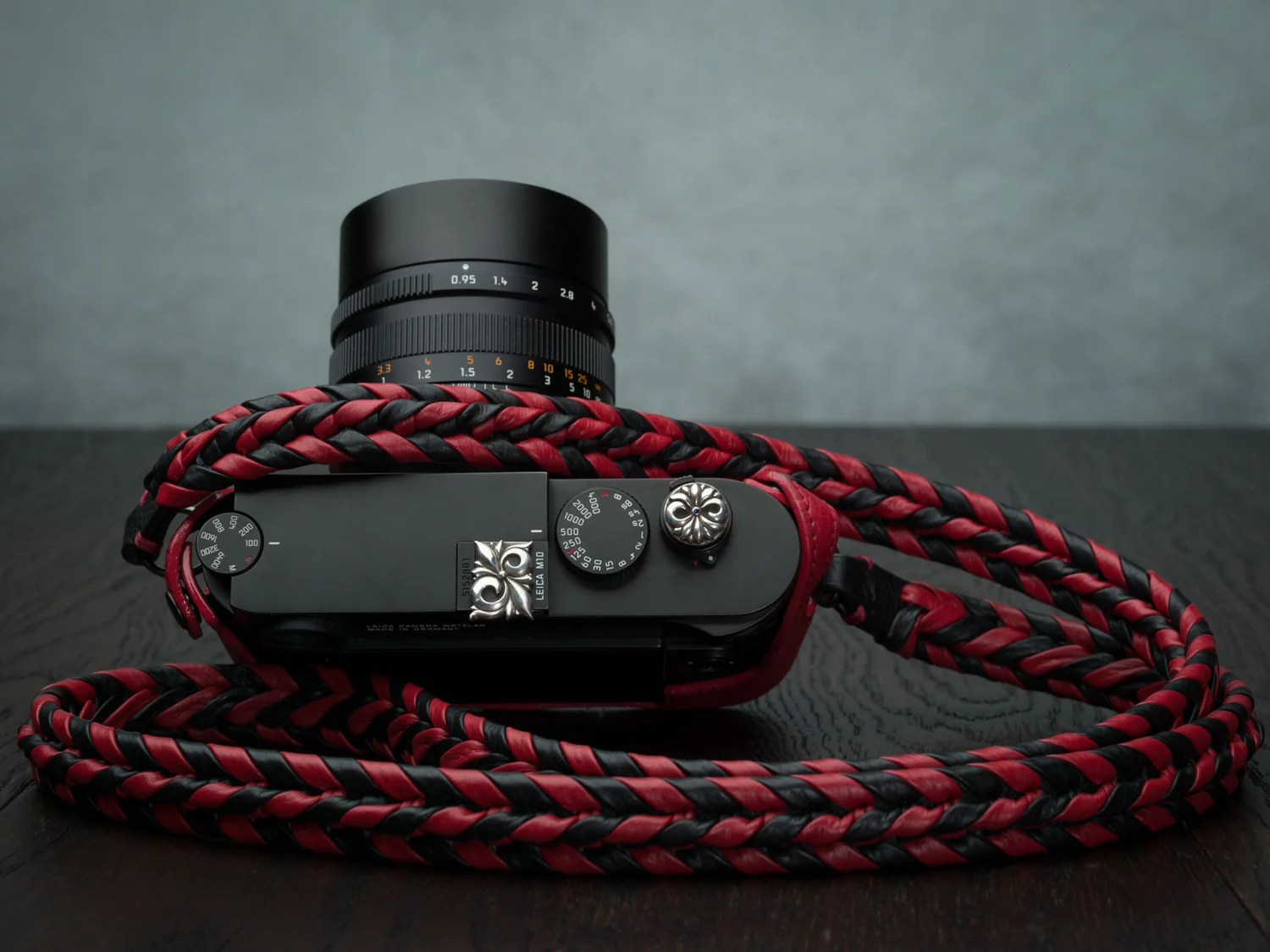 Leica M10/P M240/P Vi Vante Classique Red Leather Half Case, image 5
