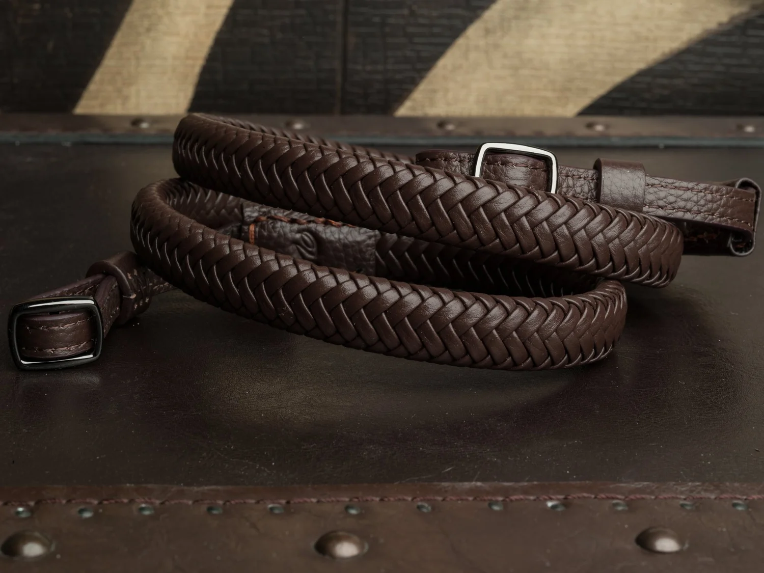 Vi Vante Matador COCO Brown braided leather for SL Slotted Strap Mount