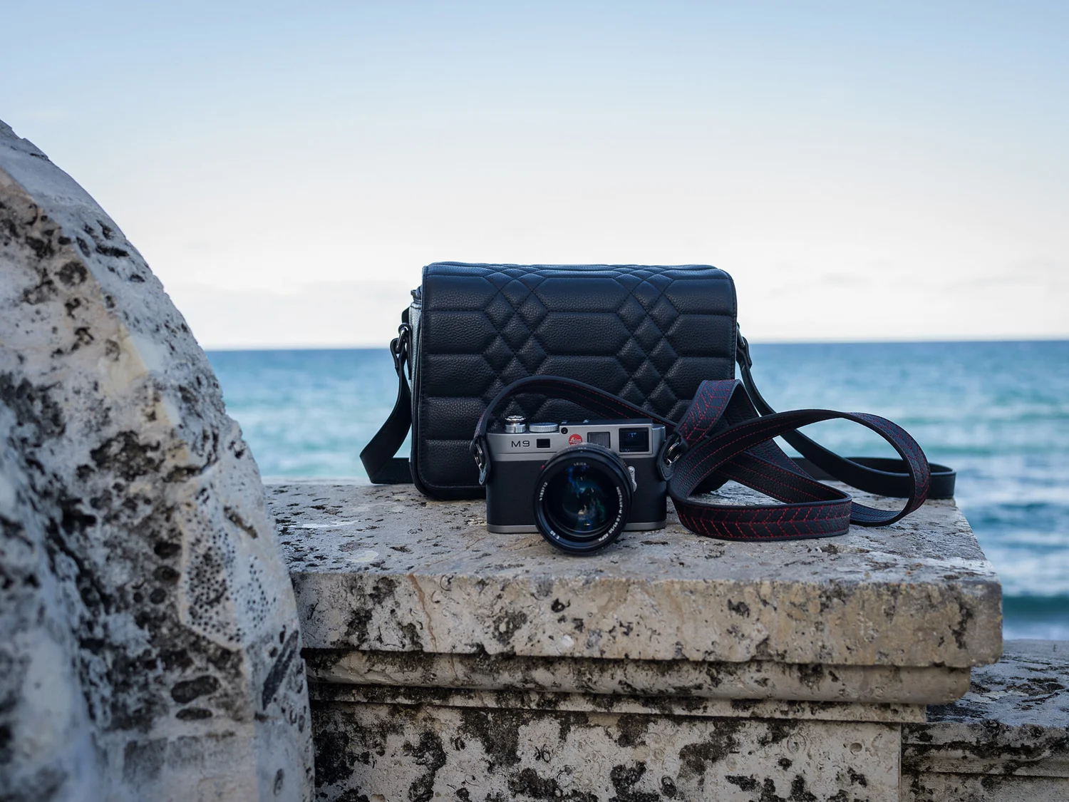 weather resistant leather camera bag