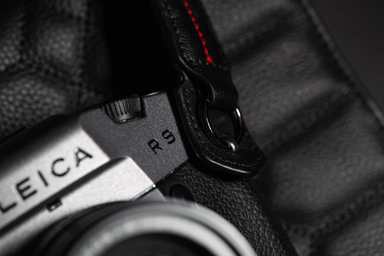 Lambskin Leather Braided Camera Strap
