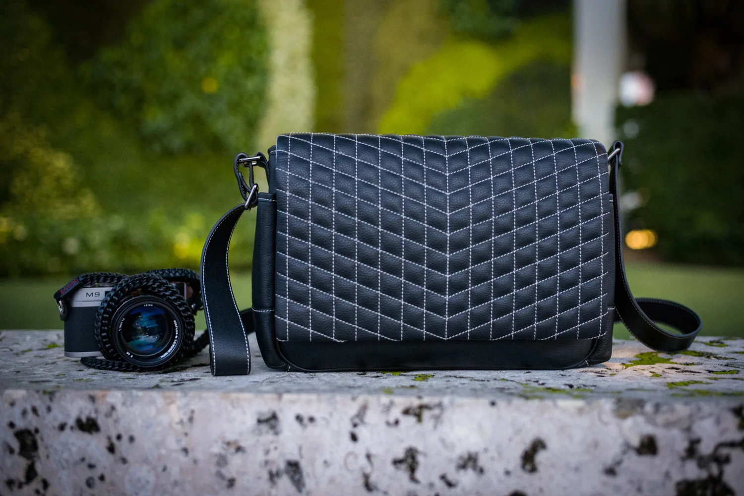 Vi Vante "Exotic" Full Size Quilted Leather Bag , image 43