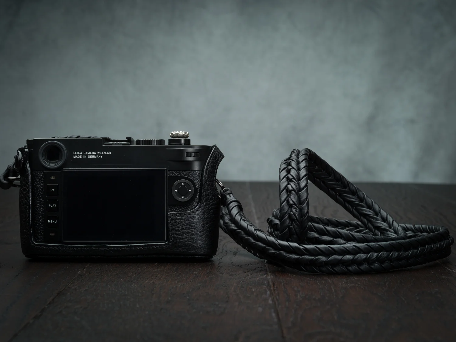 Leica M10/P M240/p  Classique Black Leather Half Case, image 12