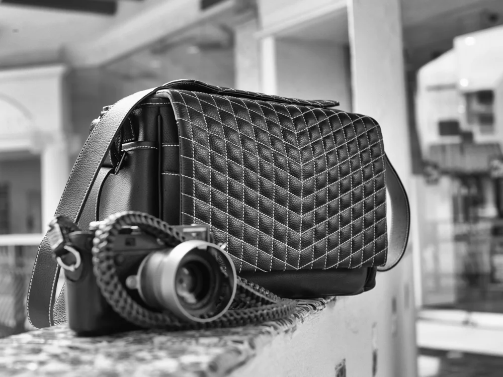 Vi Vante "Exotic" Full Size Quilted Leather Bag , image 21