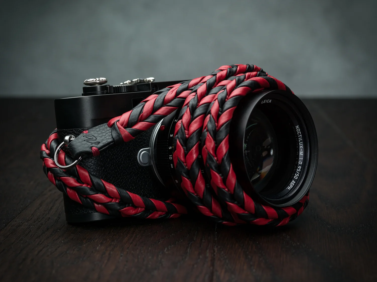 Leather camera strap designer leica sony fuji