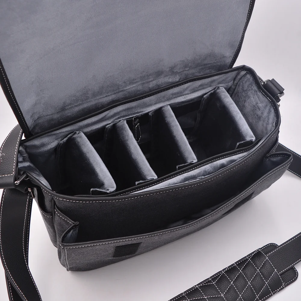 Vi Vante "Daily Driver" Full Size Waxed Canvas and Leather Bag, image 13