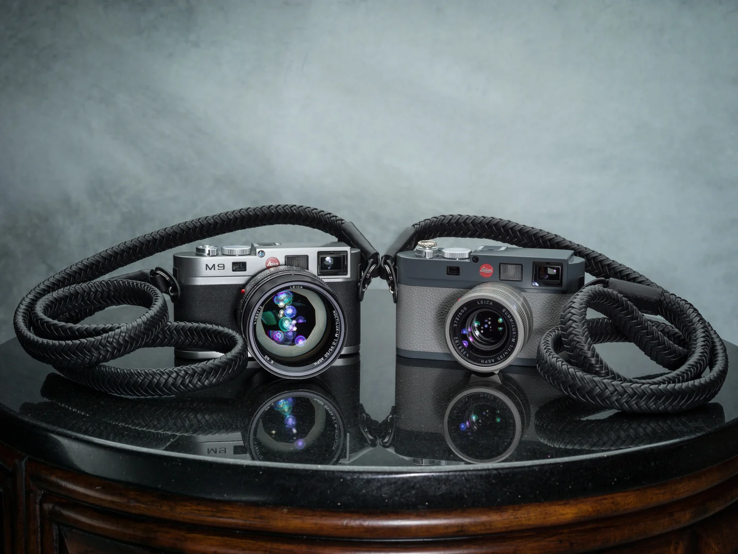 Leica M9 Leica Me Leica M10 Q braided leather black luxury designer