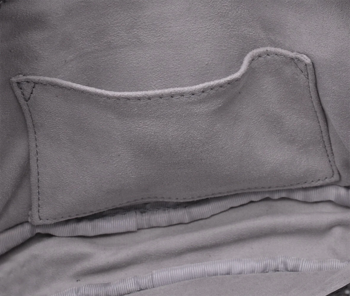 Vi Vante Lambskin Leather Quilted Waist Bag / Fanny Pack, image 7