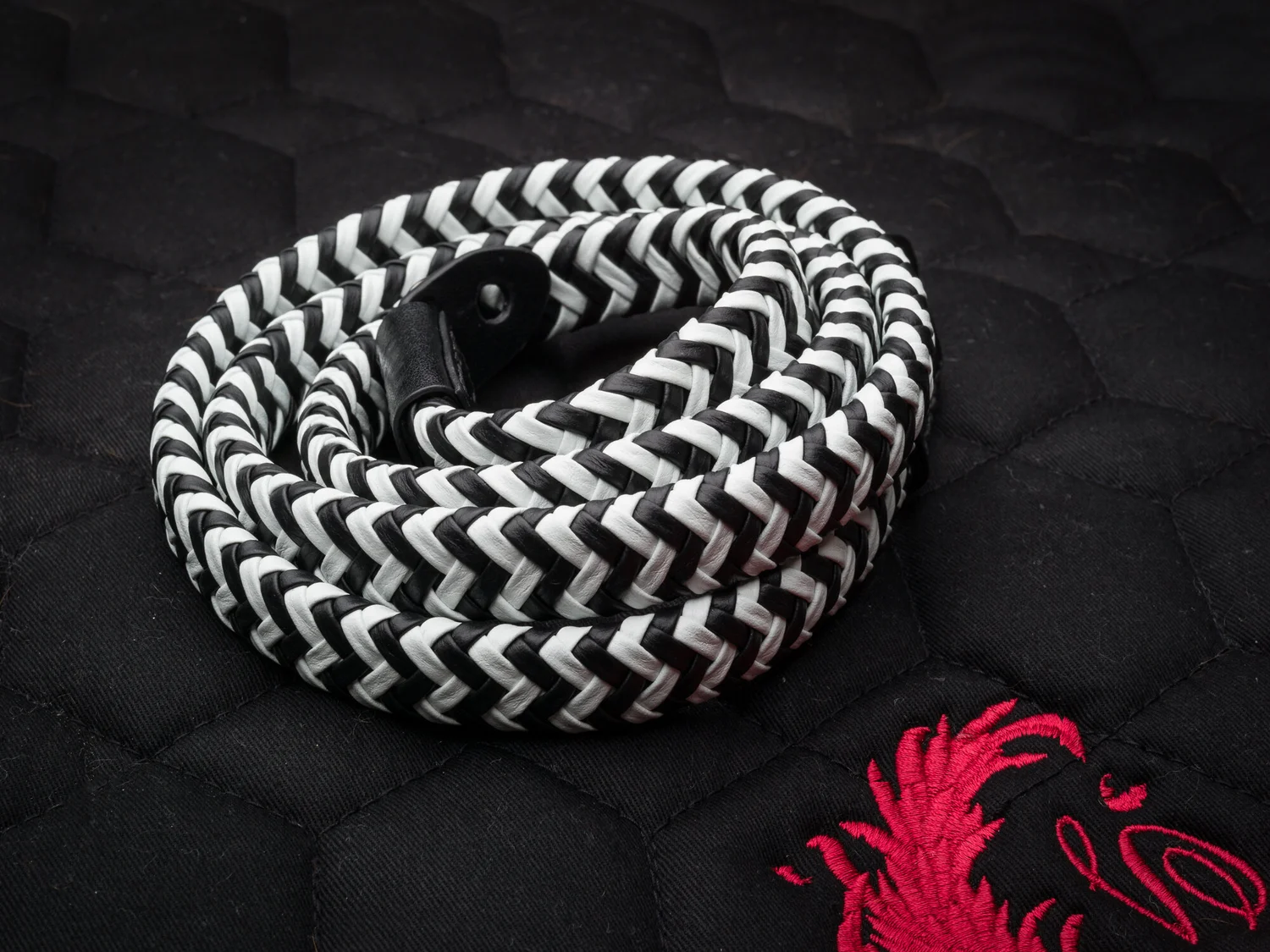 leather braided camera strap Vi Vante