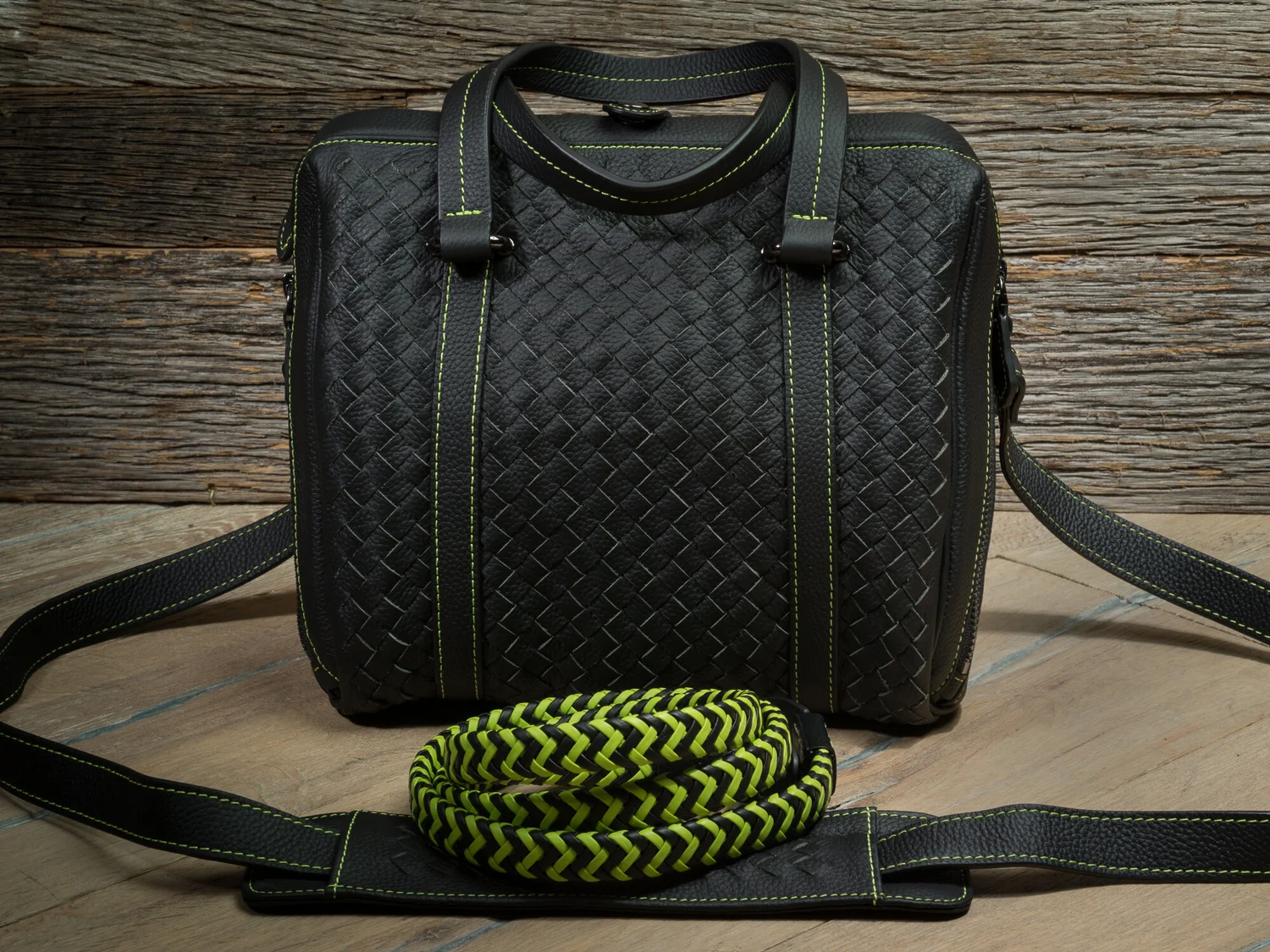 Vi Vante "Calibre" Hand Woven Camera Bag "BRUTALE" Edition of 5, image 1