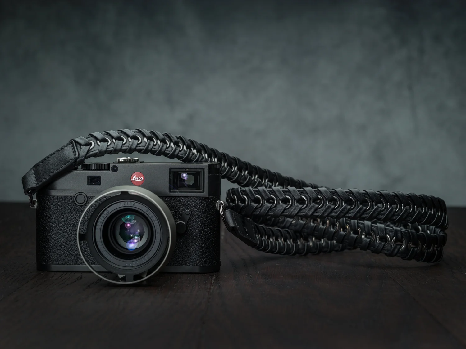 Designer Fashion luxury leather Napa camera strap leica sony fuji