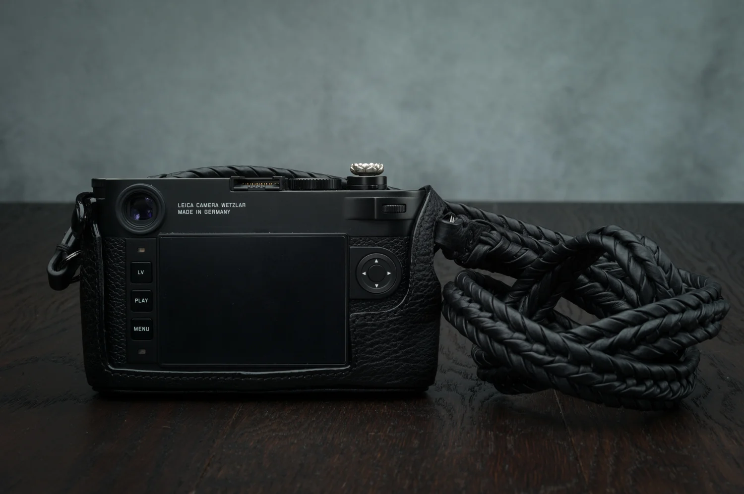 Leica M10/P M240/p  Classique Black Leather Half Case, image 9