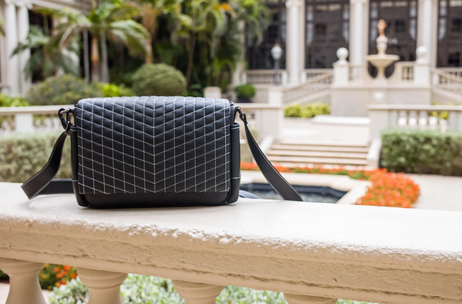 Vi Vante "Exotic" Full Size Quilted Leather Bag , image 18