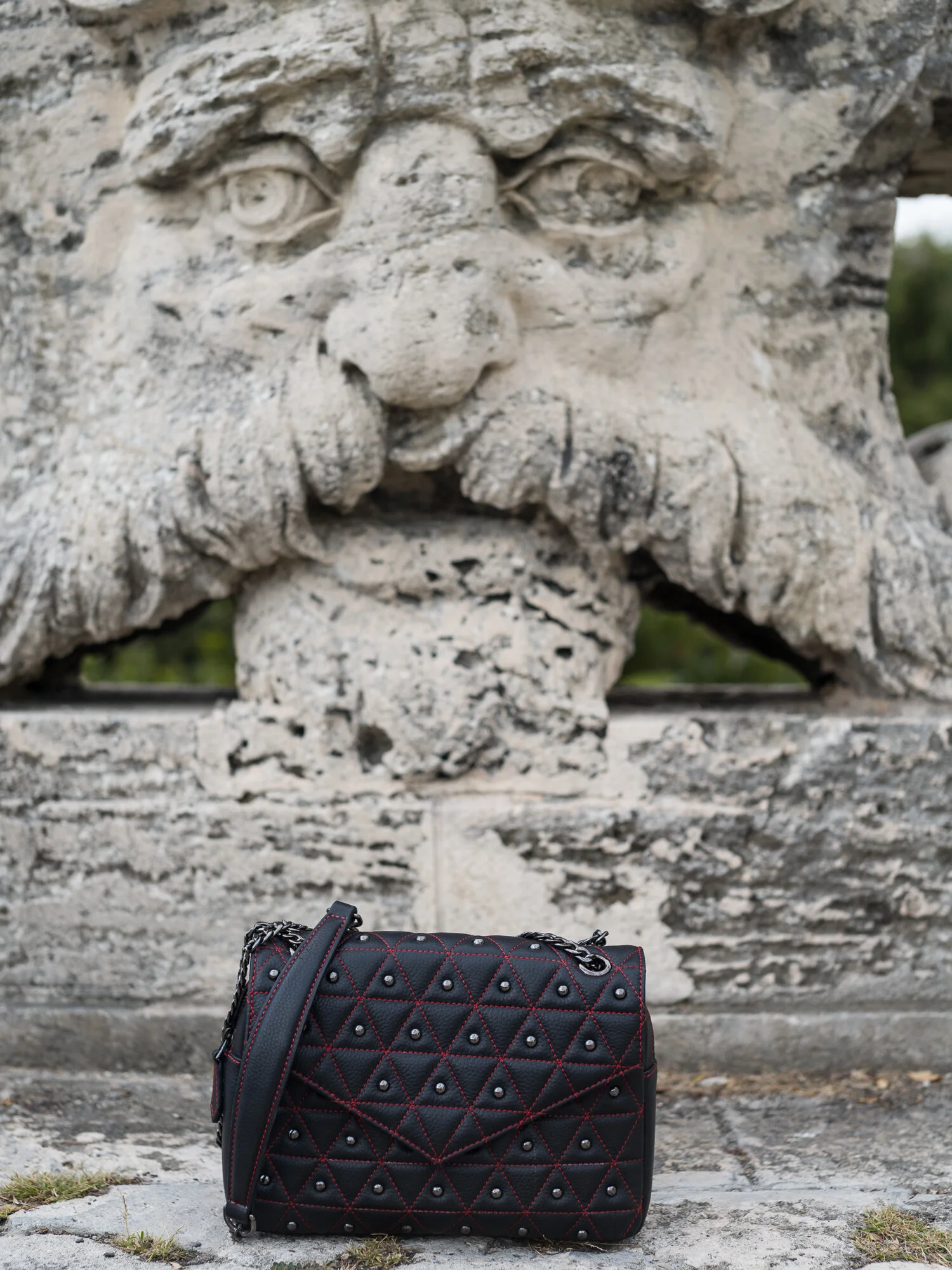 The Vi Vante "Crush" Quilted Leather Ladies Purse Handbag, image 34