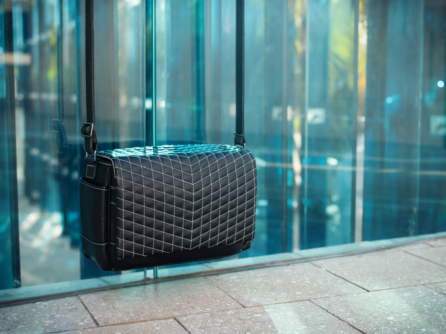 Vi Vante "Exotic" Full Size Quilted Leather Bag , image 37