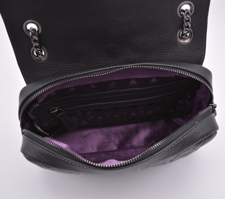 The Vi Vante "Crush" Quilted Leather Ladies Purse Handbag, image 30