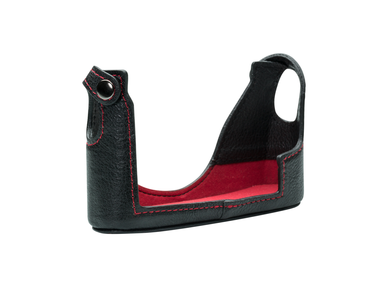 Vi Vante Leica M10/M11 Phoenix Half Case Black w/ Red Stitching and Interior, image 5