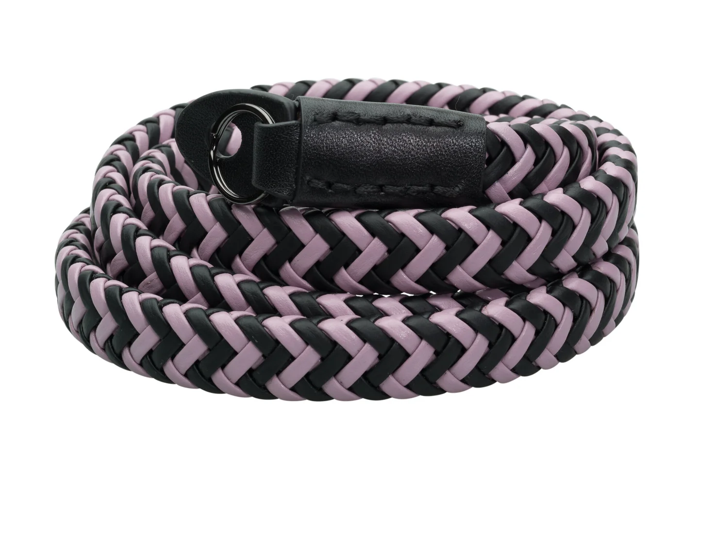 Vi Vante matador purple black leather braided camera strap.jpg