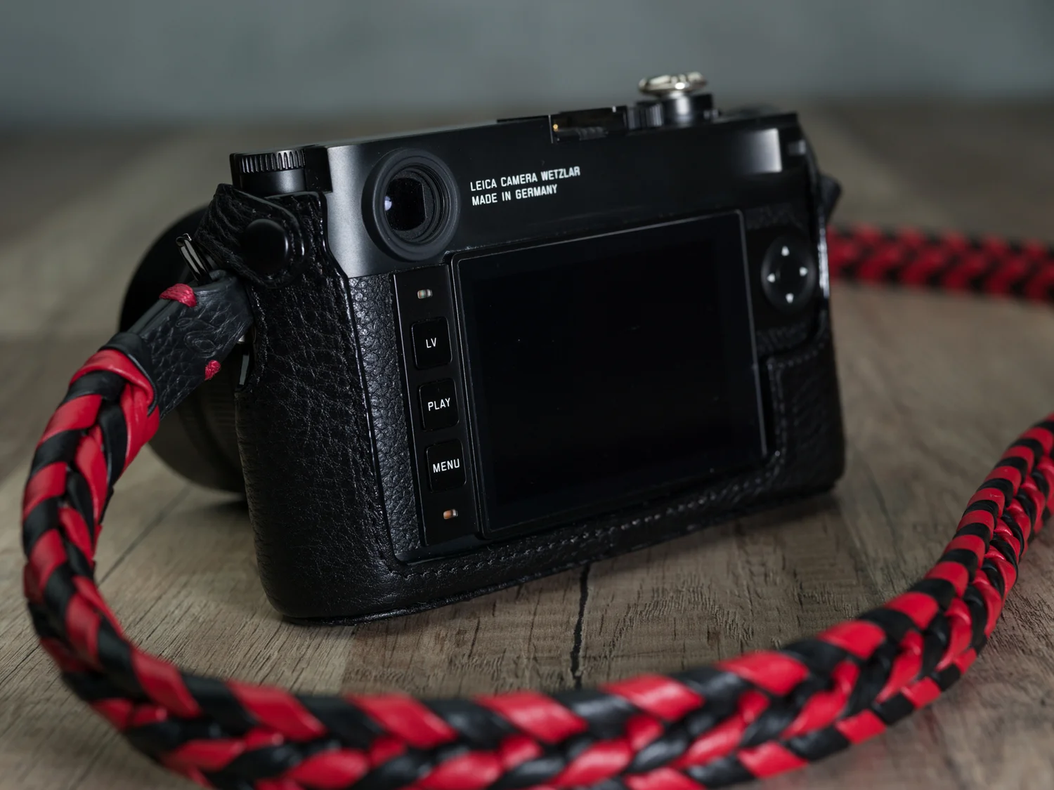 Leica M10/P M240/p  Classique Black Leather Half Case, image 8