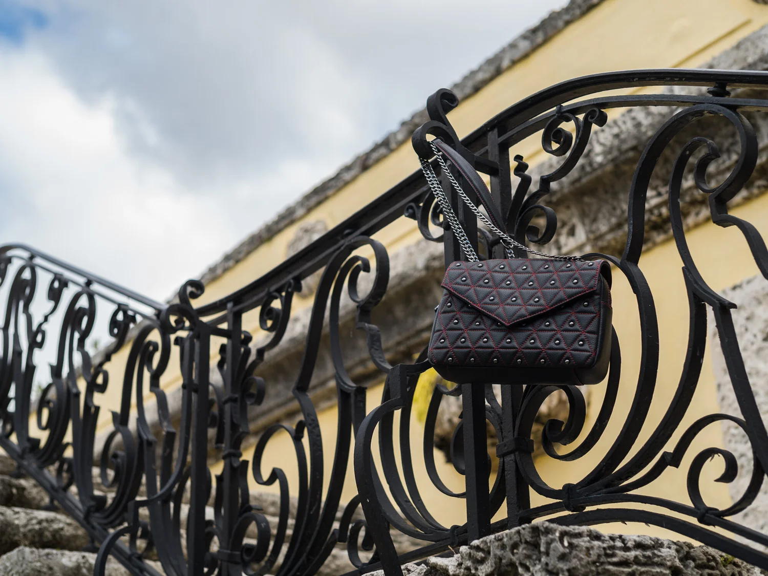 The Vi Vante "Crush" Quilted Leather Ladies Purse Handbag, image 36