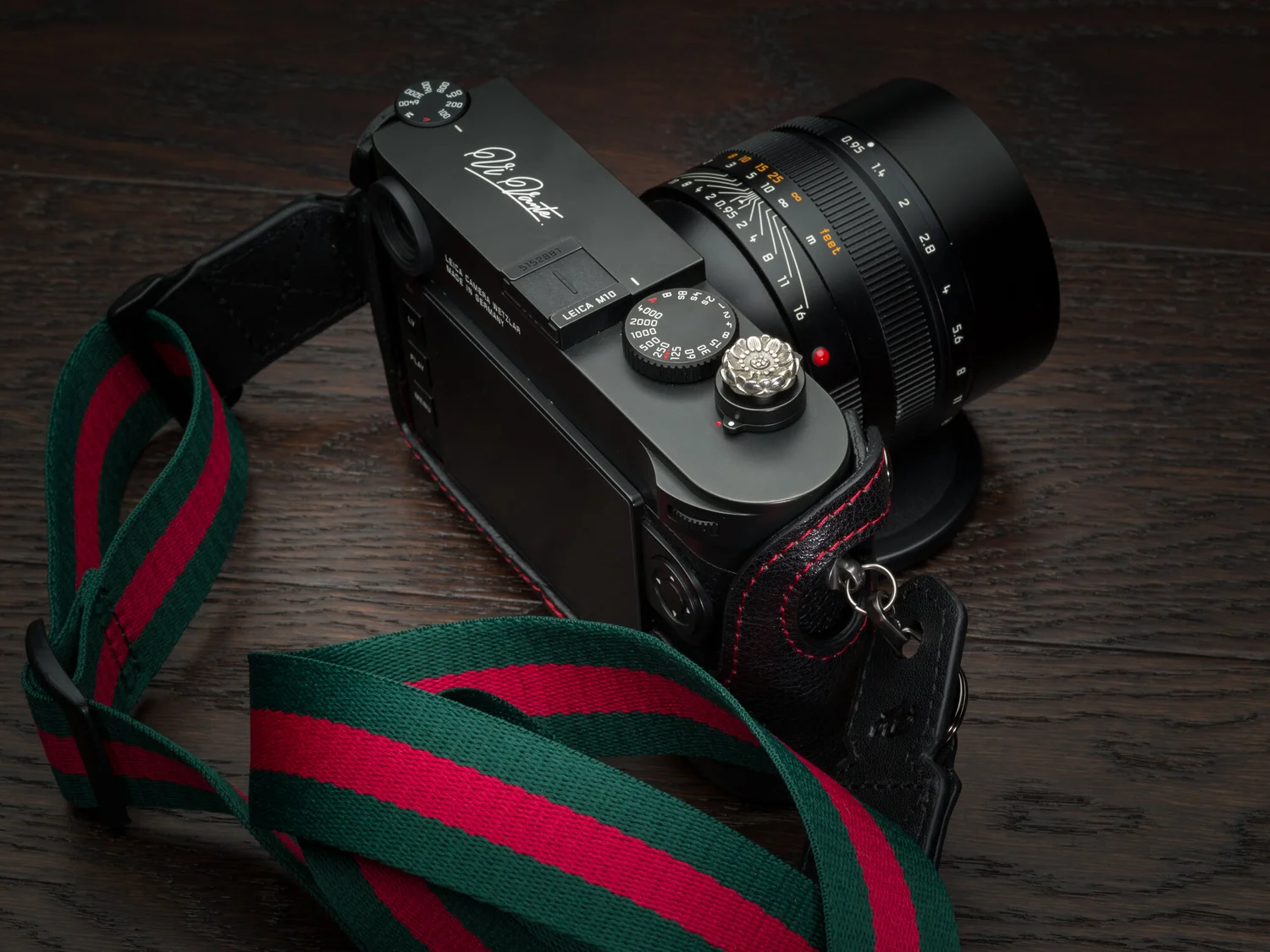 gucci camera strap for Leica